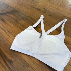 Victoria's Secret Lavender Lace 34C Knockout Front-Close Sport Bra HG Impact